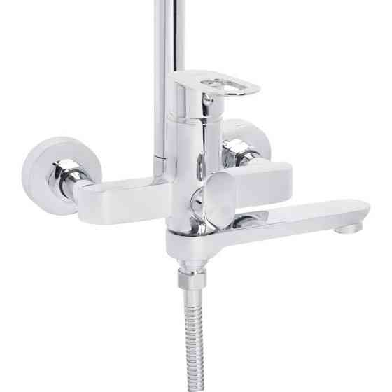 Душевая система универсальная Lidz Latwa 1031 на три потребителя (с изливом) (k35) Chrome LDLAT1031CRM48993 Киев