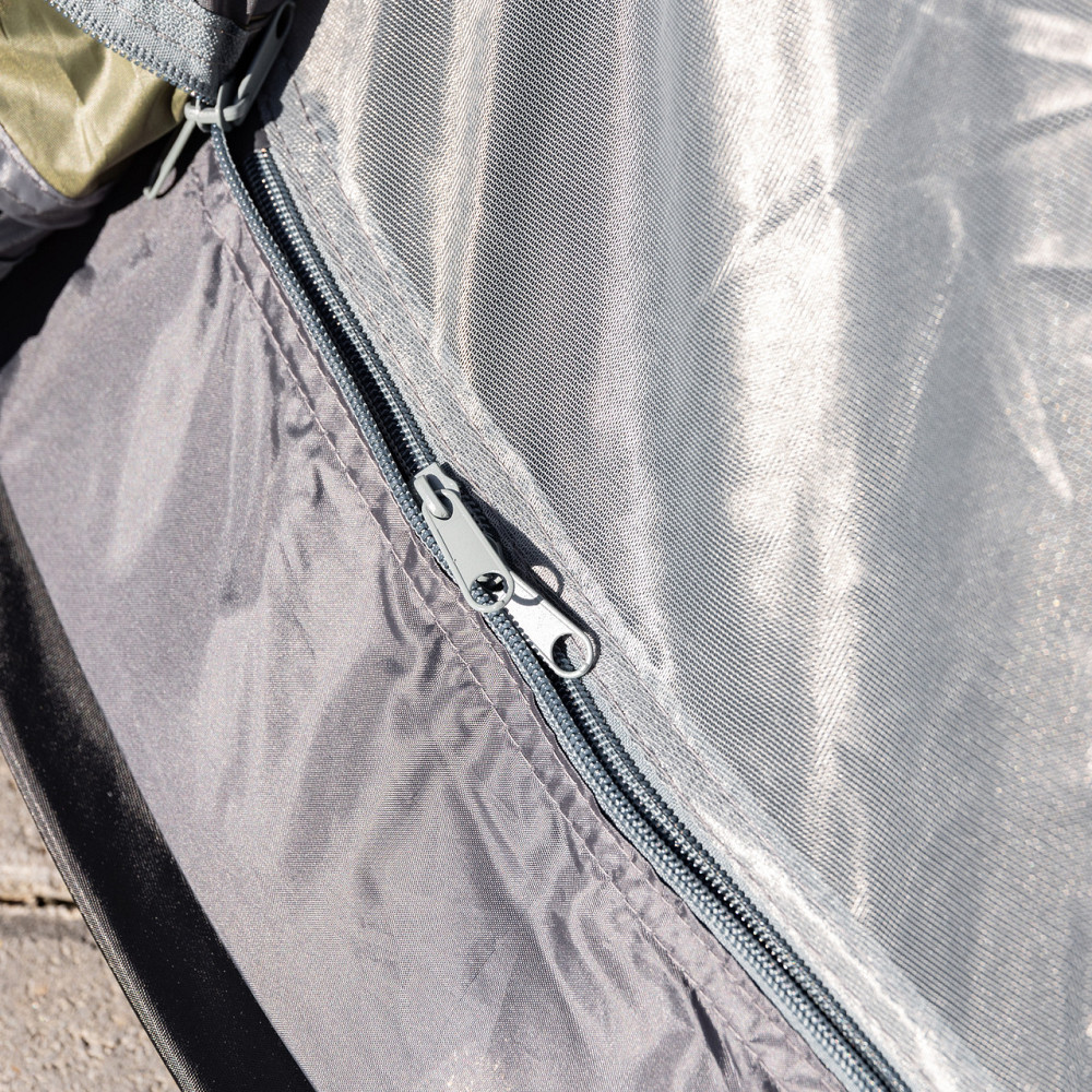 Двухместная кемпинговая палатка для рыбалки, зеленая Киев - изображение 5