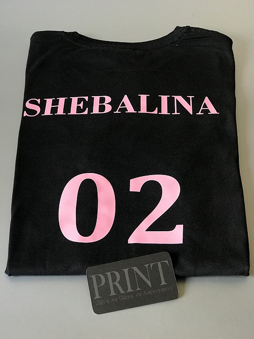 Женская футболка 100% хлопок с Фамилией цифрой Черновцы - изображение 2