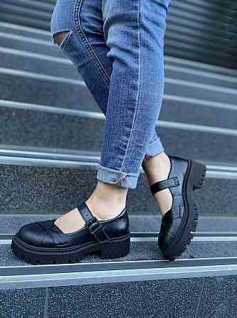 Olli Туфлі жіночі OLLI T-212-Астра чорні (весна-осінь, шкіра натуральна) (4770) Коломия