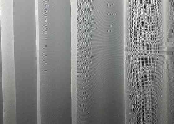 Тюль VR-Textil 1648т Грек-сітка омбре Сірий 300х270 см (42-0623) Київ