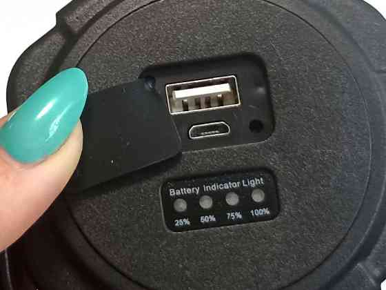 Ліхтар ручний A-T90B із вбудованим акумулятором 2400 mAh + USB Харків