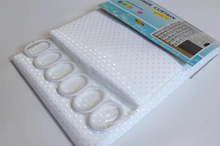 Штора для ванной Ткань Пика 180*180 см желтая Харьков - изображение 2