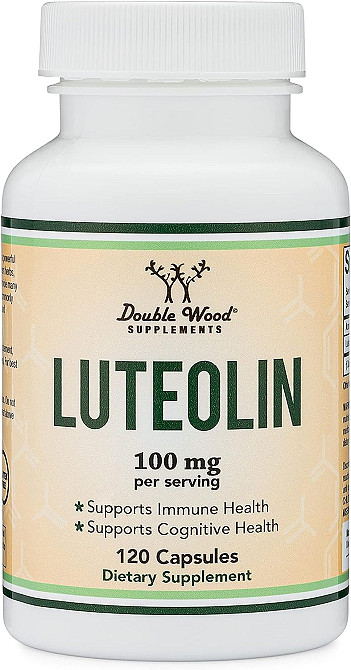 Лютеолін Double Wood Supplements Luteolin 100 mg 120 capsules Луцьк - фото 1