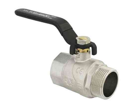 Кран шаровой 1 1/4 ВЗ, DN32, DRH41, CW617N, ручка, BLACK ТМ RAFTEC Киев