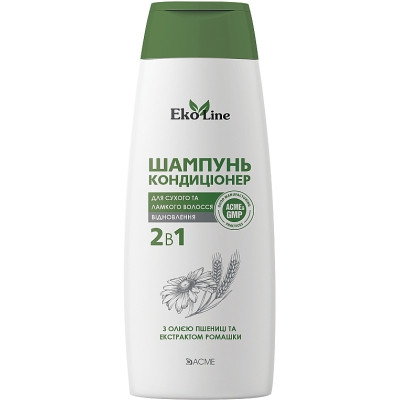 Шампунь Acme Color EkoLine 2в1 Для сухих и ломких волос 400 мл (4820000307598) Винница - изображение 1