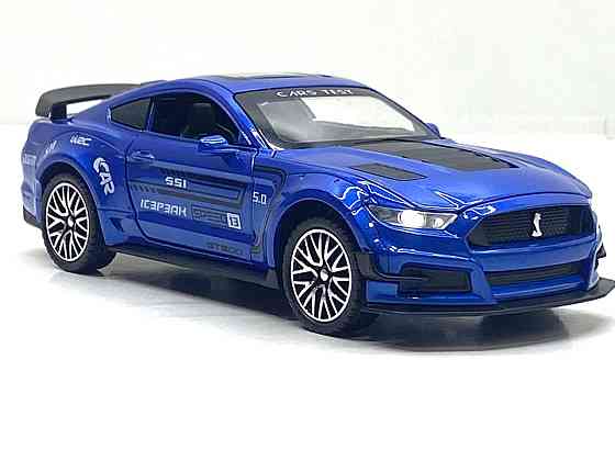 Машинка металева TK Union Group Ford Mustang Shelby 1:32 світло звук Синя (GT-1712) Чернігів