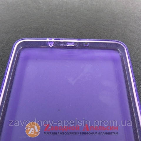 Samsung A7 A700 чохол сліліконовий Cover purple Одеса - фото 2