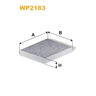 Фильтр салона Wixfiltron WP2183 Винница - изображение 1