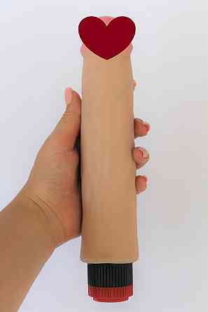 Вібратор EGZO Ciberskin VNS005 ( 21 см х 4,7 см ) Sex Aura Київ