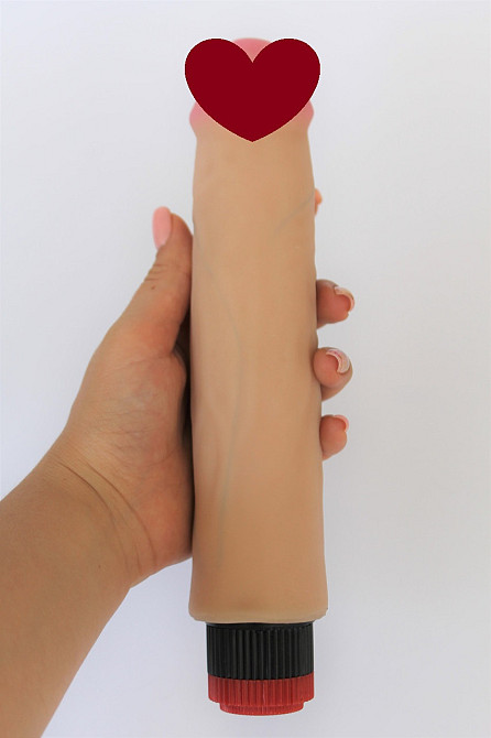 Вібратор EGZO Ciberskin VNS005 ( 21 см х 4,7 см ) Sex Aura Київ - фото 1
