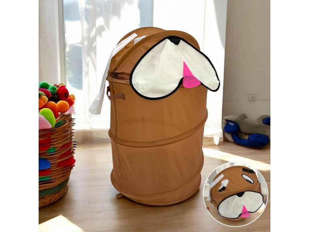 Кошик для іграшок 69*37см коричневий Кошик для іграшок м.R1007 ТМ SP Київ - фото 1