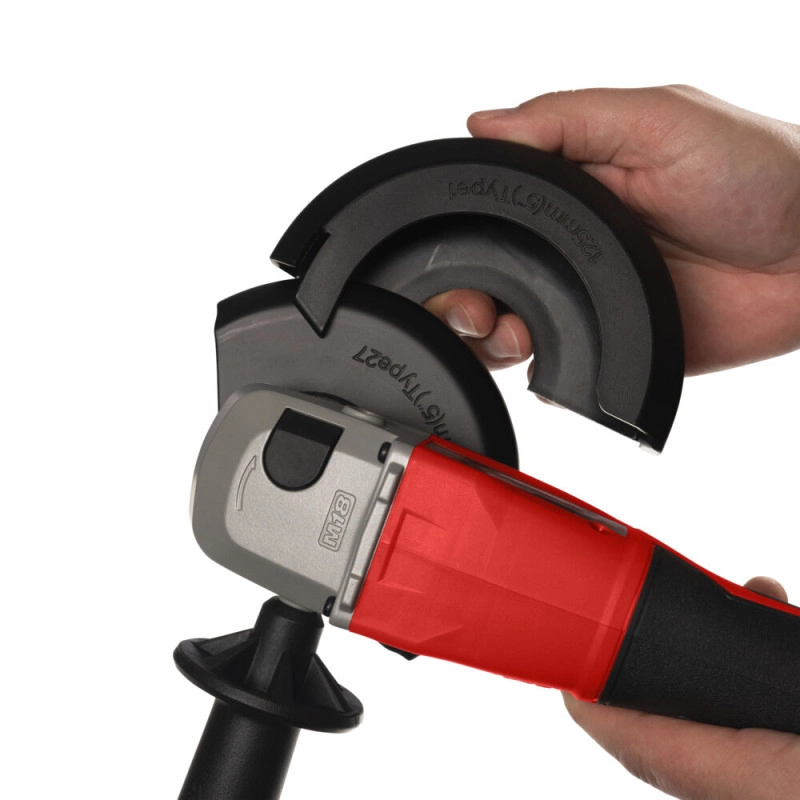 Шліфмашина кутова акумуляторна безщіткова MILWAUKEE, M18 BLSAG125X-0, 800Вт, диск 125мм (без АКБ і ЗП) Київ - фото 5