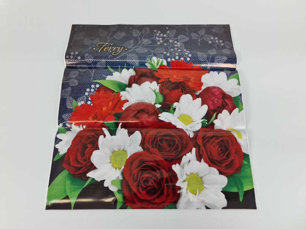 Пакет-сумка 40х45 з пластиковою ручкою  