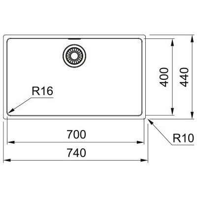 Мойка кухонная Franke Maris, нерж.сталь, нерж (122.0719.936) Вінниця - фото 8
