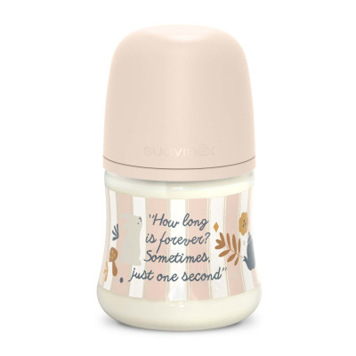 Пляшечка для годування Suavinex Wonderland 150 мл, фізіологічна, повільний потік, рожева (308744) Вінниця - фото 2