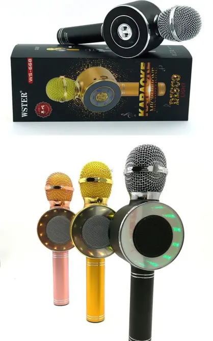 Караоке микрофон Wster WS-669 беспроводной микрофон с встроенным динамиком Коломыя - изображение 6