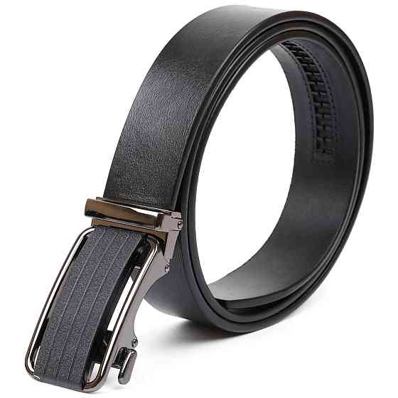 Оригінальний чоловічий ремінь Vintage 20364 Чорний Київ