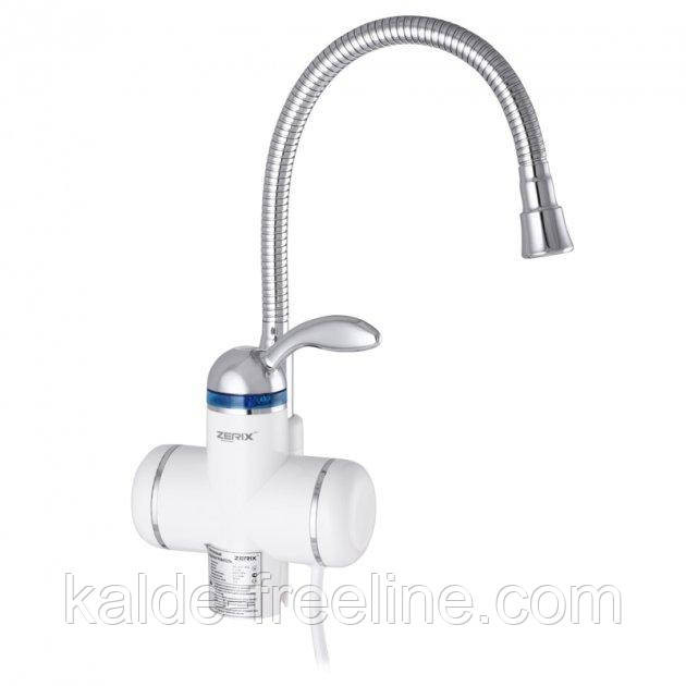 Кран із підігрівом води на мийку ZERIX ELW01-F ZX0453 Харків - фото 2
