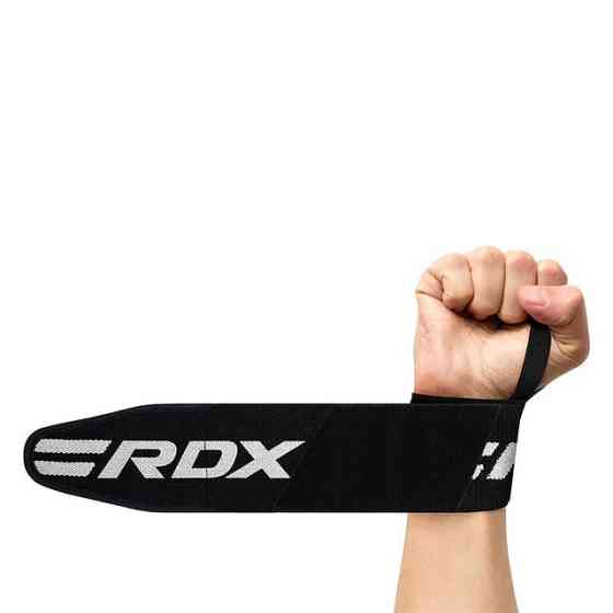 Бинти для зап'ясть (кистьові бинти) RDX W2 Gym Wrist Wraps Black Pro Каменское