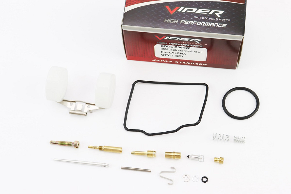 Ремонтний к-кт карбюратора 70cc, 16 деталей + поплавок Київ - фото 1