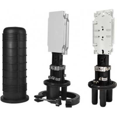 Муфта оптична Crosver FOSC-S (FOSC-S206/12-2-12) Вінниця - фото 3