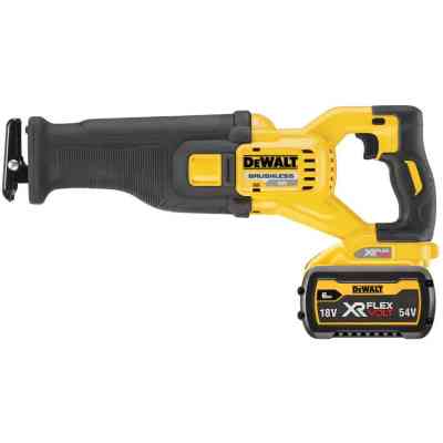 Шабельна пила DeWALT 54В XR FLEXVOLT Li-lon 2 Аг, 0 - 3000 ход/хв, 3.54 кг, кейс TSTAK (DCS389T2) Вінниця