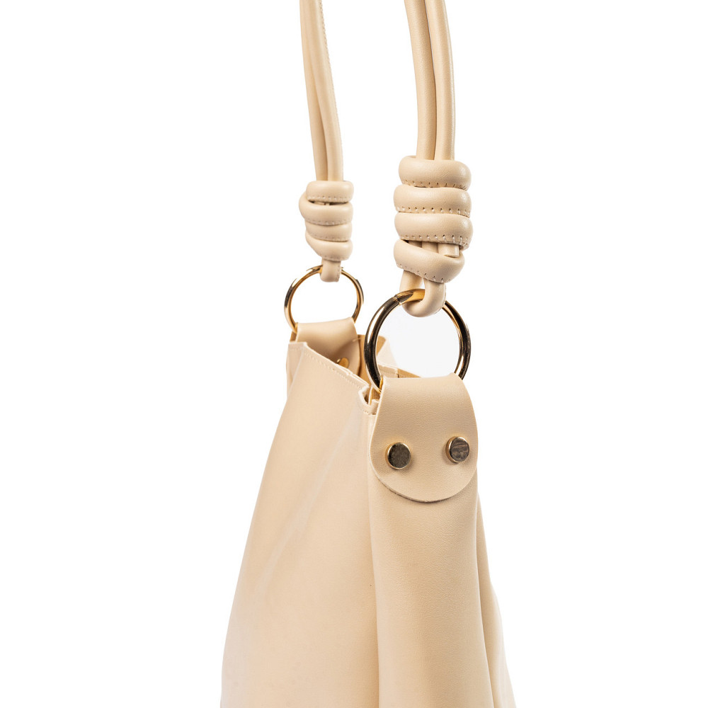 Сумка жіноча на плече стильна, повсякденна універсальна жіноча сумка-тоут, Бежевий Кам'янець-Подільський - фото 3