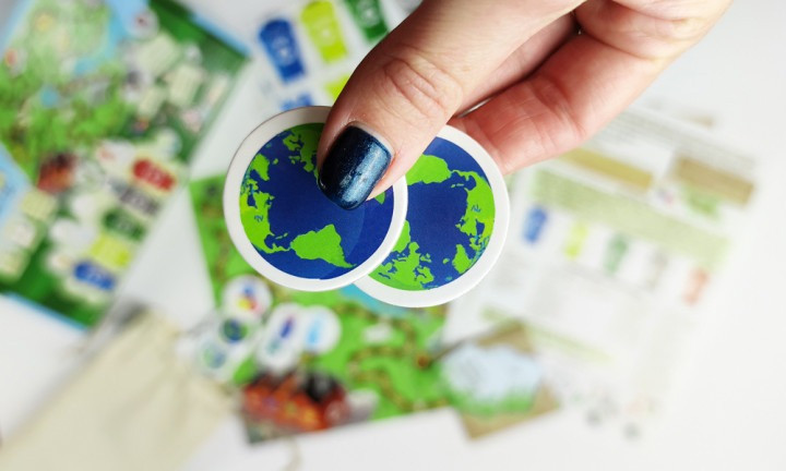 Детская настольная обучающая игра 