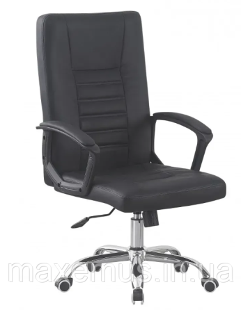 Офисное кресло операторское для персонала Bonro B 6 2 7 кресло для офиса компьютерное черное кресла офисные Мостиска