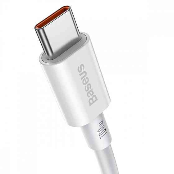 Кабель Baseus Superior Series Fast Charging Type-C to Type-C PD 100W 2м белый Львов