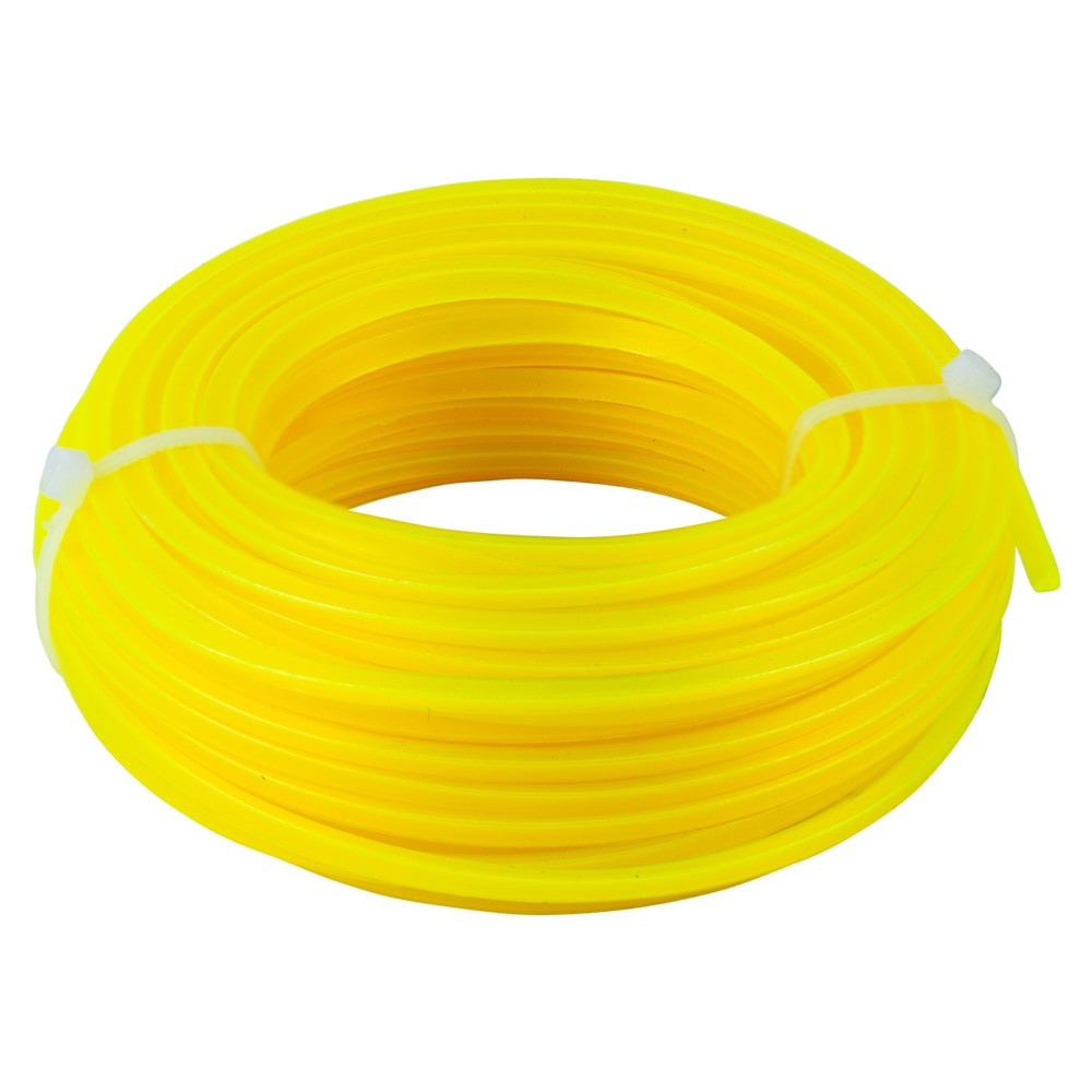 Леска для триммера треугольник Ø2.4мм 15м SIGMA (5621041) Ровно - изображение 1