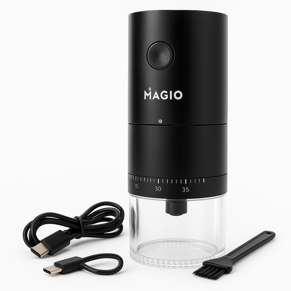 Мельница для кофейных зерен Magio MG-198, Кавомолка для кофе, Бытовая кофемолка стационарная UW-66 Львов - изображение 11