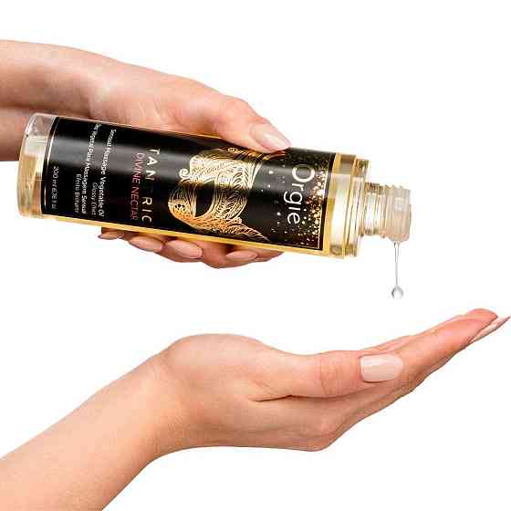 Масажна олія Orgie – Tantric Divine Nectar (200 мл), для тантричного масажу, зволоження Sex Aura Київ