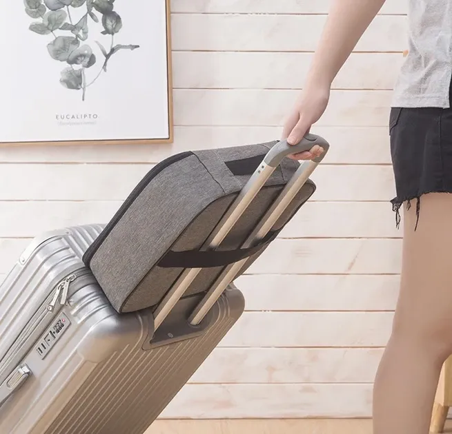 Серая дорожная сумка-органайзер для документов Киев - изображение 9