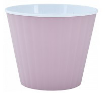 Вазон Ібіс з подвійним дном 15,7*13см фрезія/білий Алеана Житомир - изображение 1