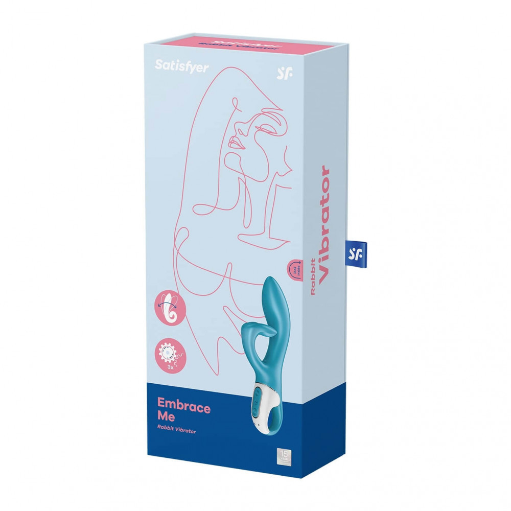 Вибратор Embrace me (Turquoise) Sex Aura Киев - изображение 1