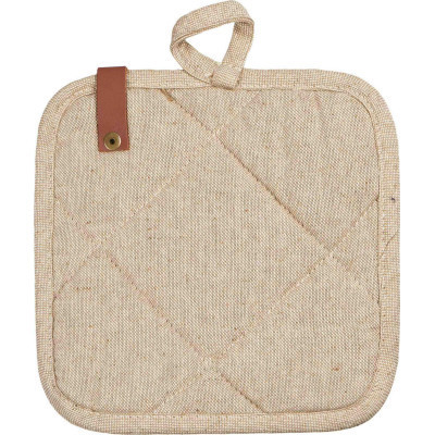 Кухонная прихватка Ardesto Oliver, 20х20 см, 100% хлопок, нап-ч: ватин, шоколад (ART04OR) Винница - изображение 3