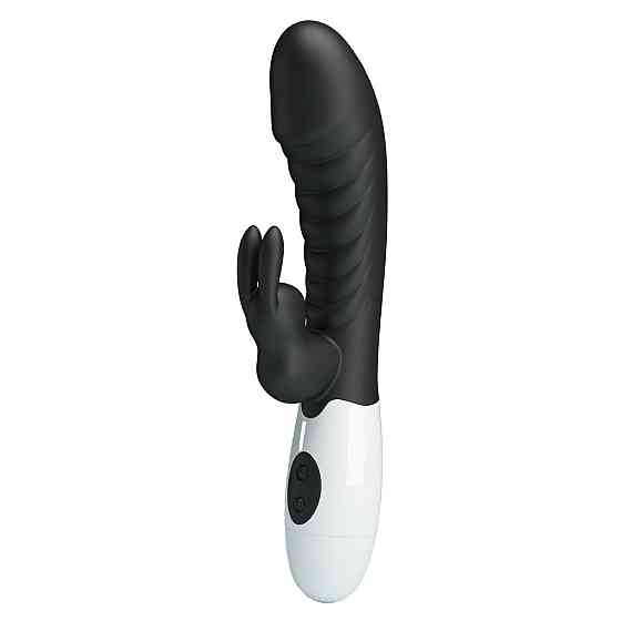 Вибратор - Pretty Love Naughty Bunny Vibrator Black Sex Aura Киев