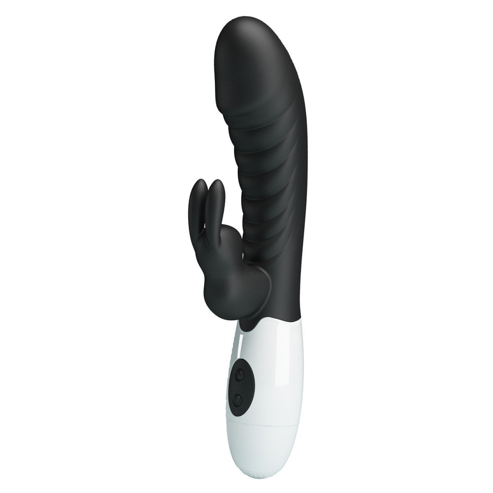 Вибратор - Pretty Love Naughty Bunny Vibrator Black Sex Aura Киев - изображение 2