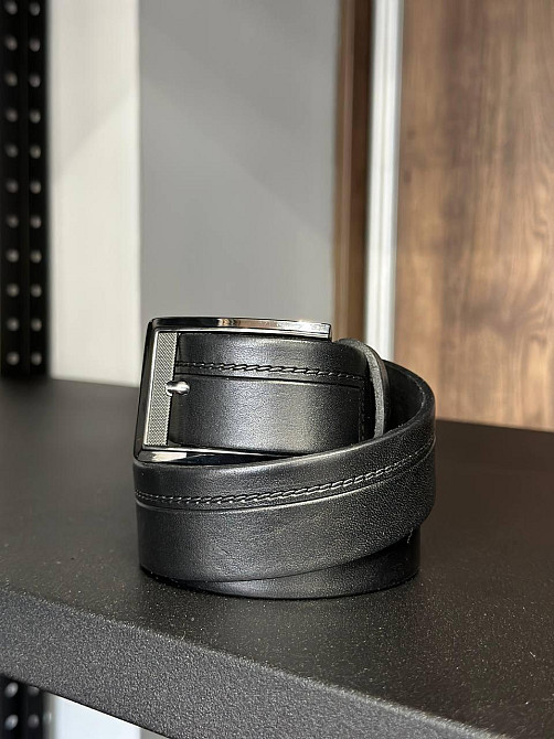 Мужской кожаный ремень 5342 Киев - изображение 2