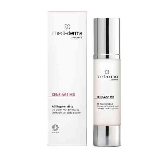 Омолоджувальний крем-гель для обличчя Medi+derma Facial Cream Gel Anti-Aging 50 мл Дніпро