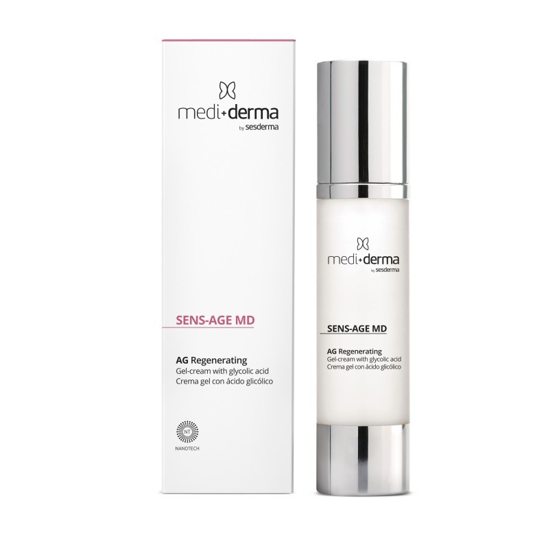 Омолоджувальний крем-гель для обличчя Medi+derma Facial Cream Gel Anti-Aging 50 мл Дніпро - фото 1