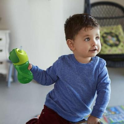 Поильник-непроливайка Philips AVENT с трубочкой 300 мл, 12 мес+ зеленый (SCF798/01) Винница - изображение 3