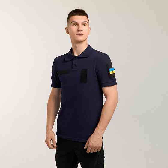 Легке тактичне літнє чоловіче наві поло Pobedov Royal Військове Київ