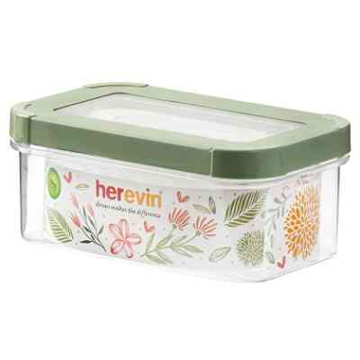 Пищевой контейнер Herevin Storage Canister-Green-Peach 0.6 л (161211-100) Винница