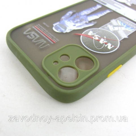 IPhone 11 чехол рисунок NASA хаки khaki Одесса - изображение 2