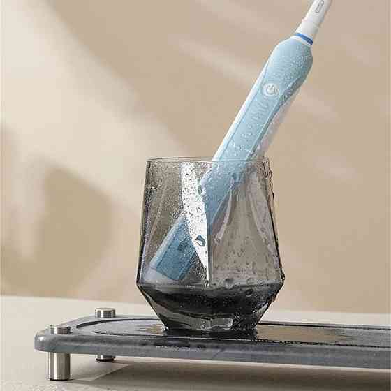 Набор для ванной комнаты и душа коврик для ног,подставка,накладка-коврик на раковину,цвет тёмно-серый Каменец-Подольский