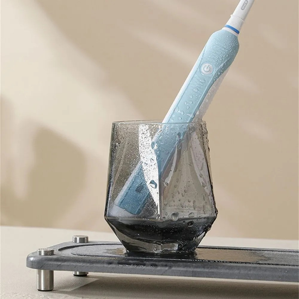 Набор для ванной комнаты и душа коврик для ног,подставка,накладка-коврик на раковину,цвет тёмно-серый Каменец-Подольский - изображение 3