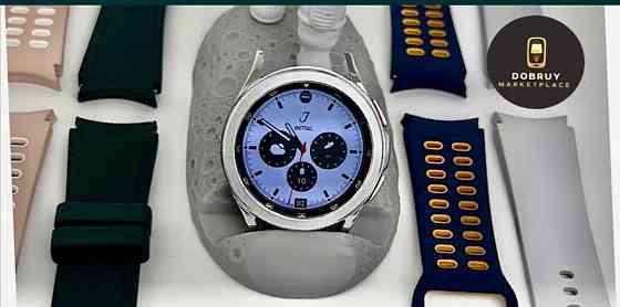 Смарт-Часи Samsung Galaxy Watch 44 mm. Classic Silver. Київ